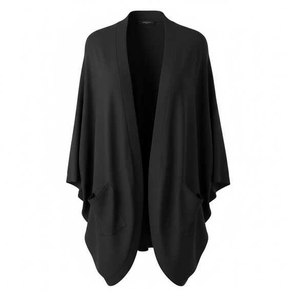 Banana Republic Sweaters - Banana Republic Black Open-Front Womens Cardigan Sweater. Sz M/L